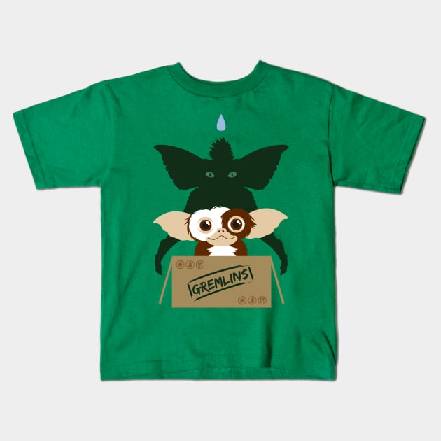 Gremlins Gizmo Kids T-Shirt by StudioInfinito